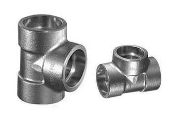 ASME B16.11 / BS3799 Socket Weld Unequal Tee Manufacturer & Exporter