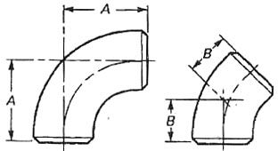 ANSI/ASME B16.9 Seamless Buttwelding 45° and 90° Elbows Manufacturer & Exporter